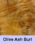 Olive Ash Burl
